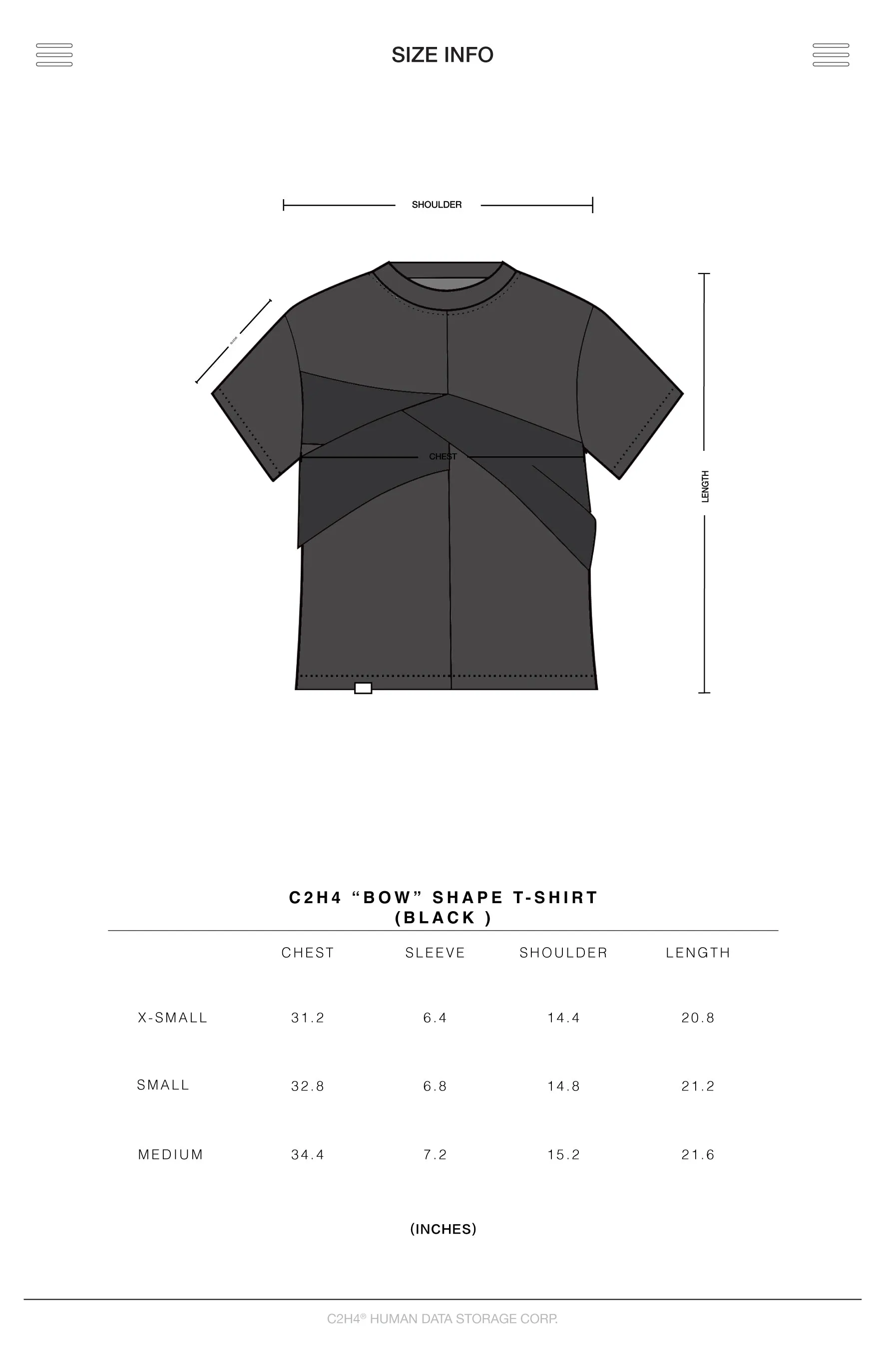 006 - “Bow” Shape T-Shirt