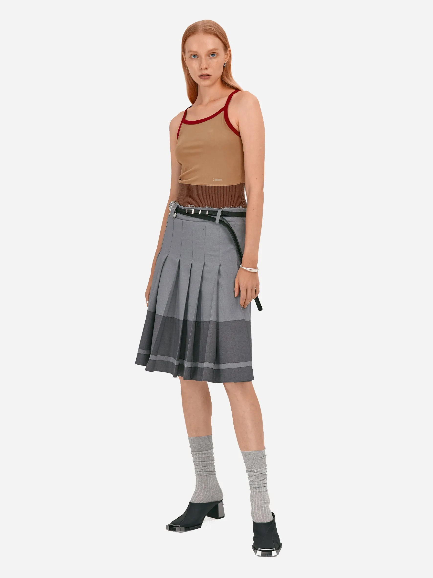 007 - Schoolroom Pleated Skirt