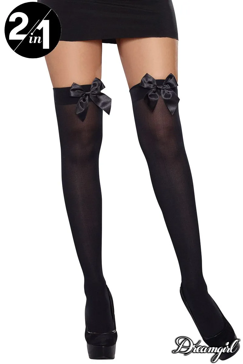 2 x Bow Top Stockings