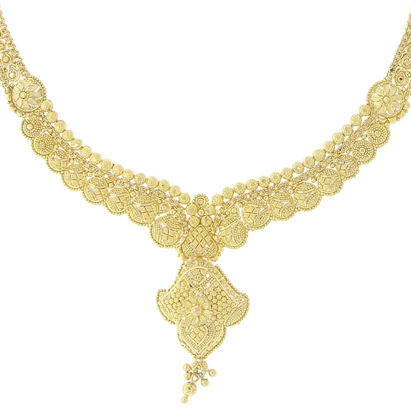 3 PIECE GOLD NECKLACE SET