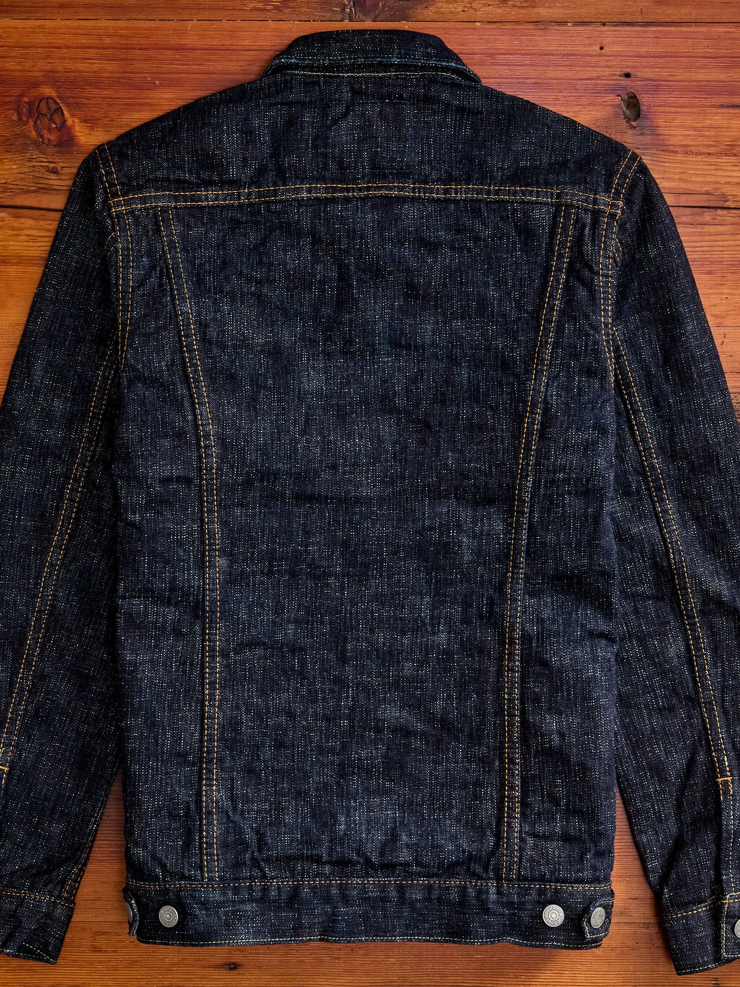 6112 16oz "Double Slub" Type-3 Denim Jacket in Indigo