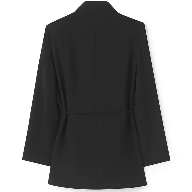 Acetate One-Button Blazer