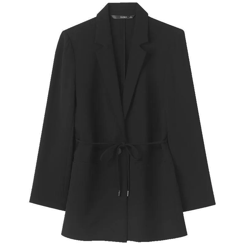 Acetate One-Button Blazer