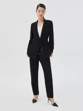 Acetate One-Button Blazer