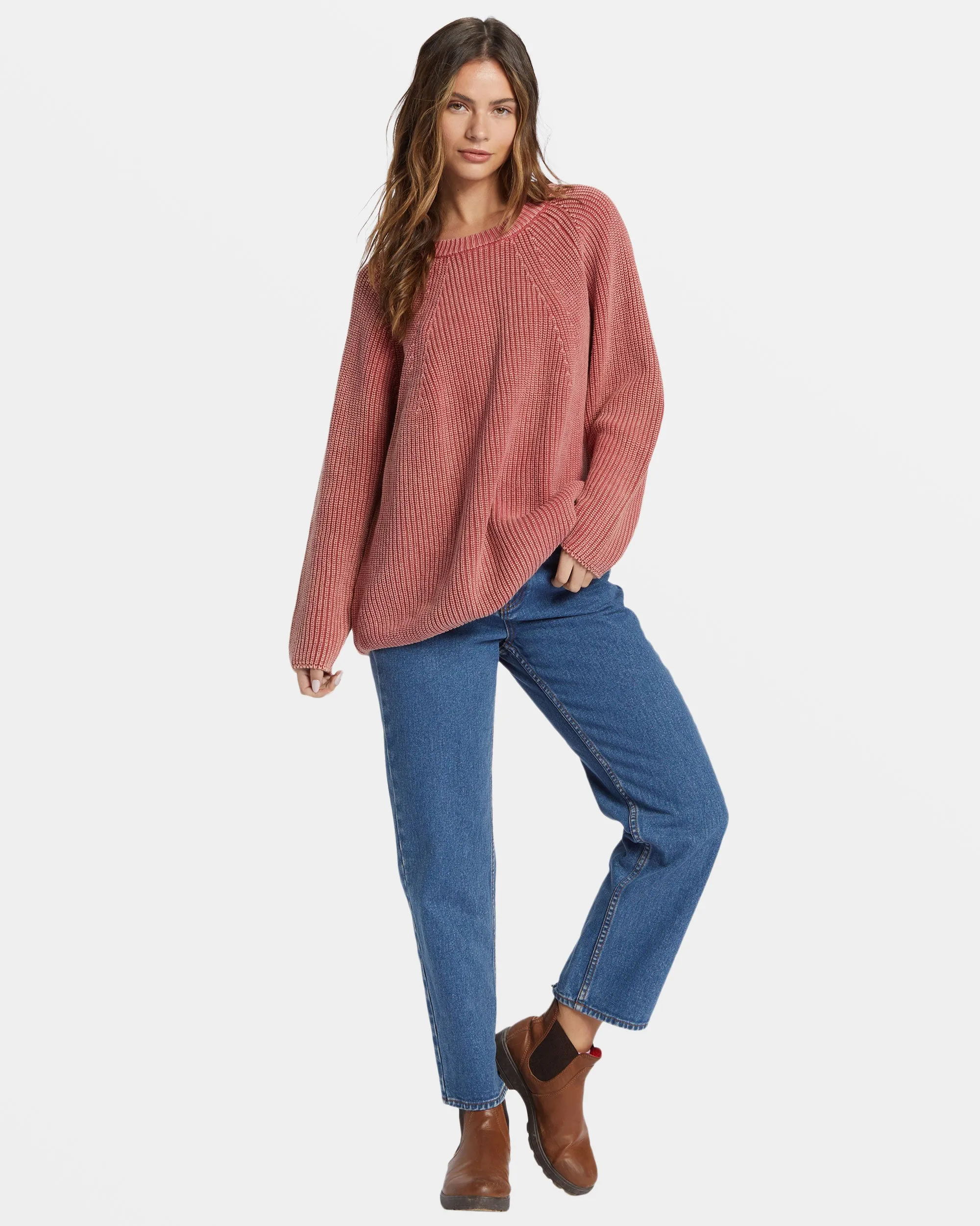 Addison Sweater - Red Clay