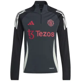 adidas Manchester United 2024/25 Kids Quarter Zip Training Top