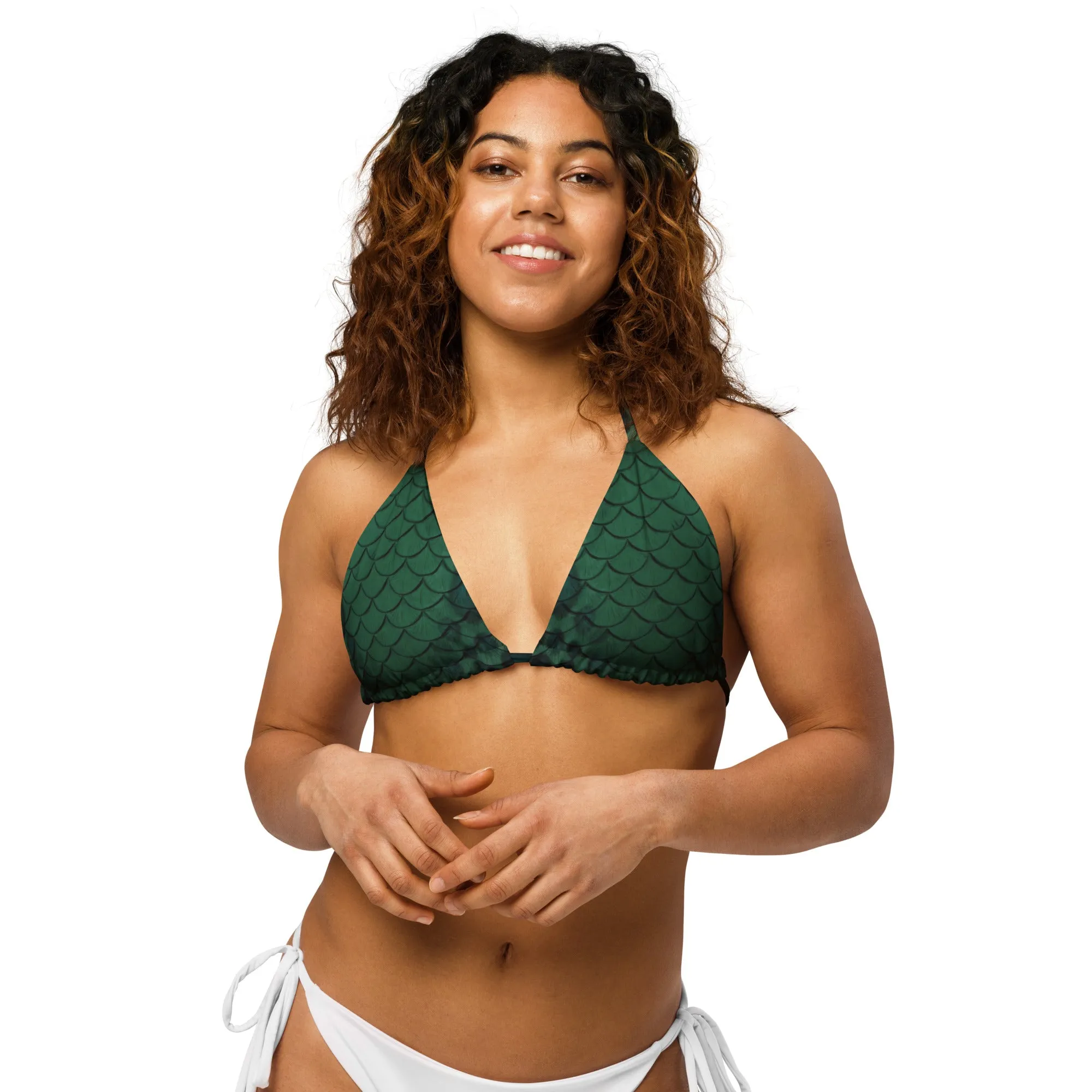 Ailea Recycled String Bikini Top