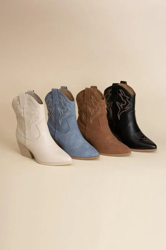 Ankle Length Western Boots