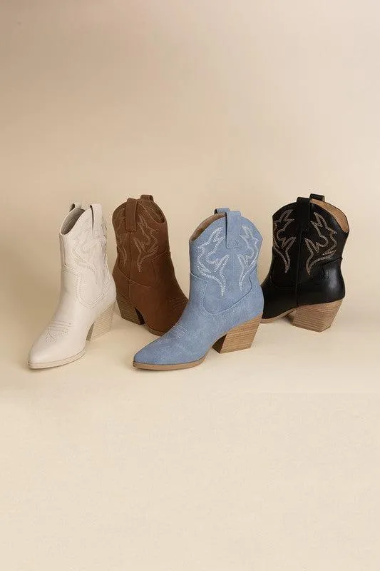 Ankle Length Western Boots