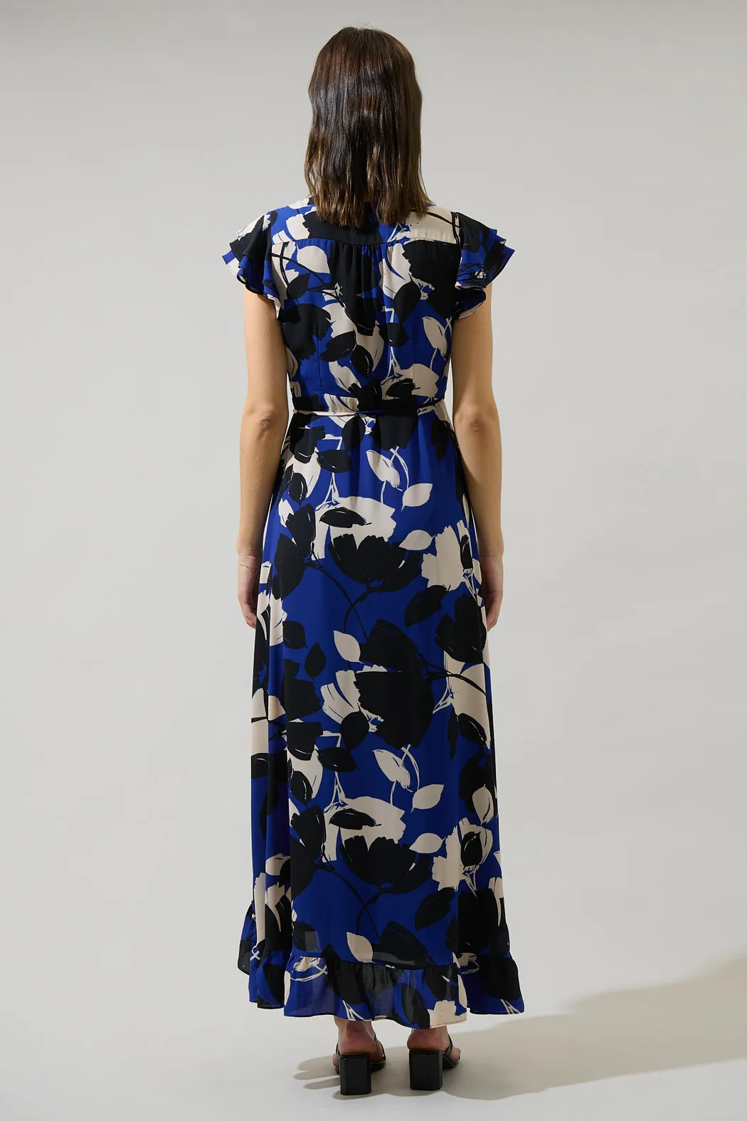 Anthem Floral Califa Maxi Wrap Dress