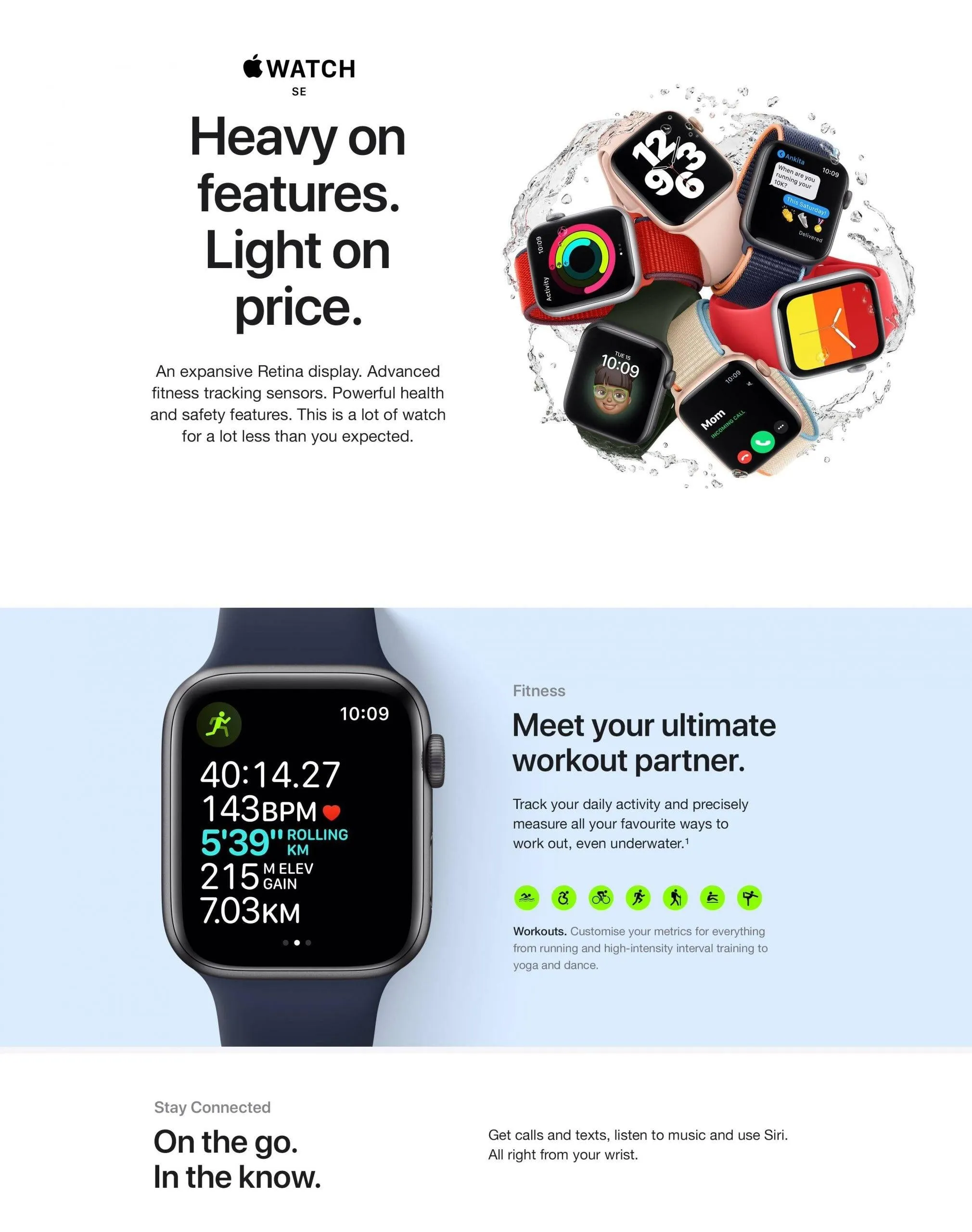 Apple Watch Series SE (GPS   Cellular)