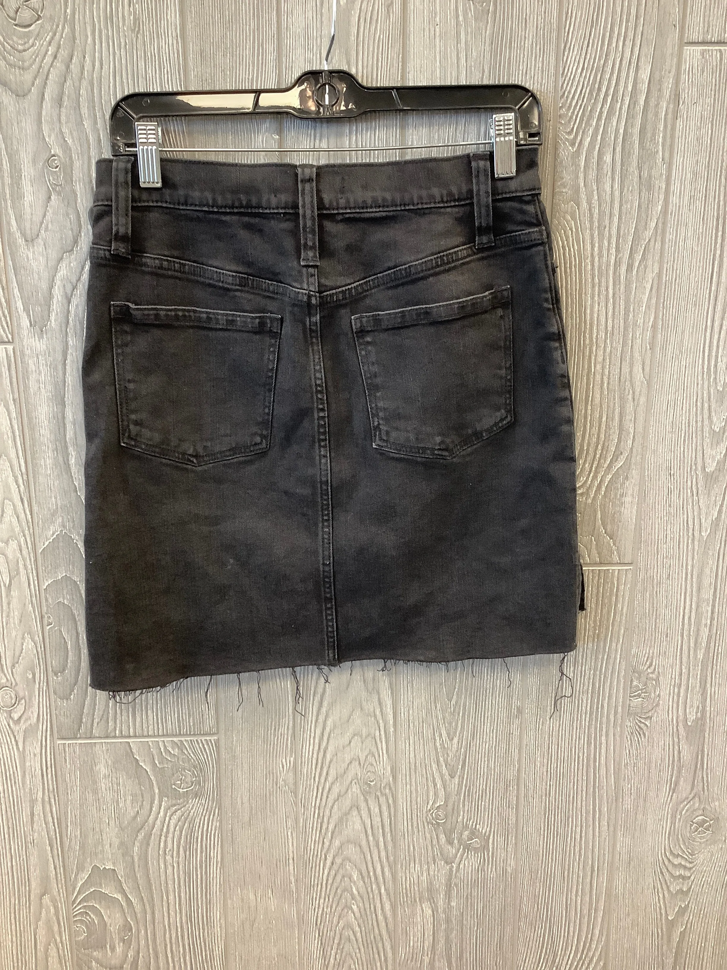 Black Denim Skirt Mini & Short Madewell, Size 2