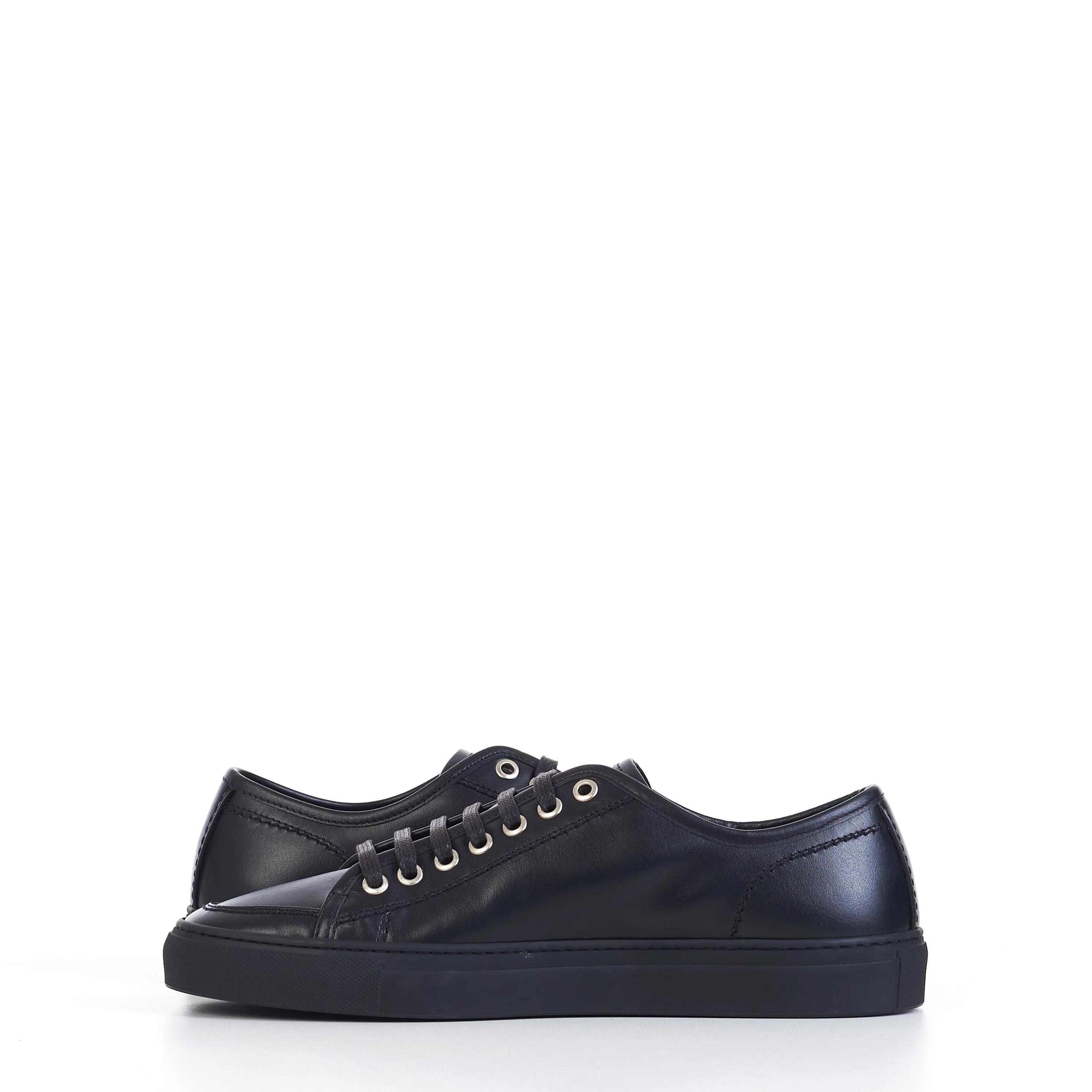 Black Nappa Leather Primevera Sneakers