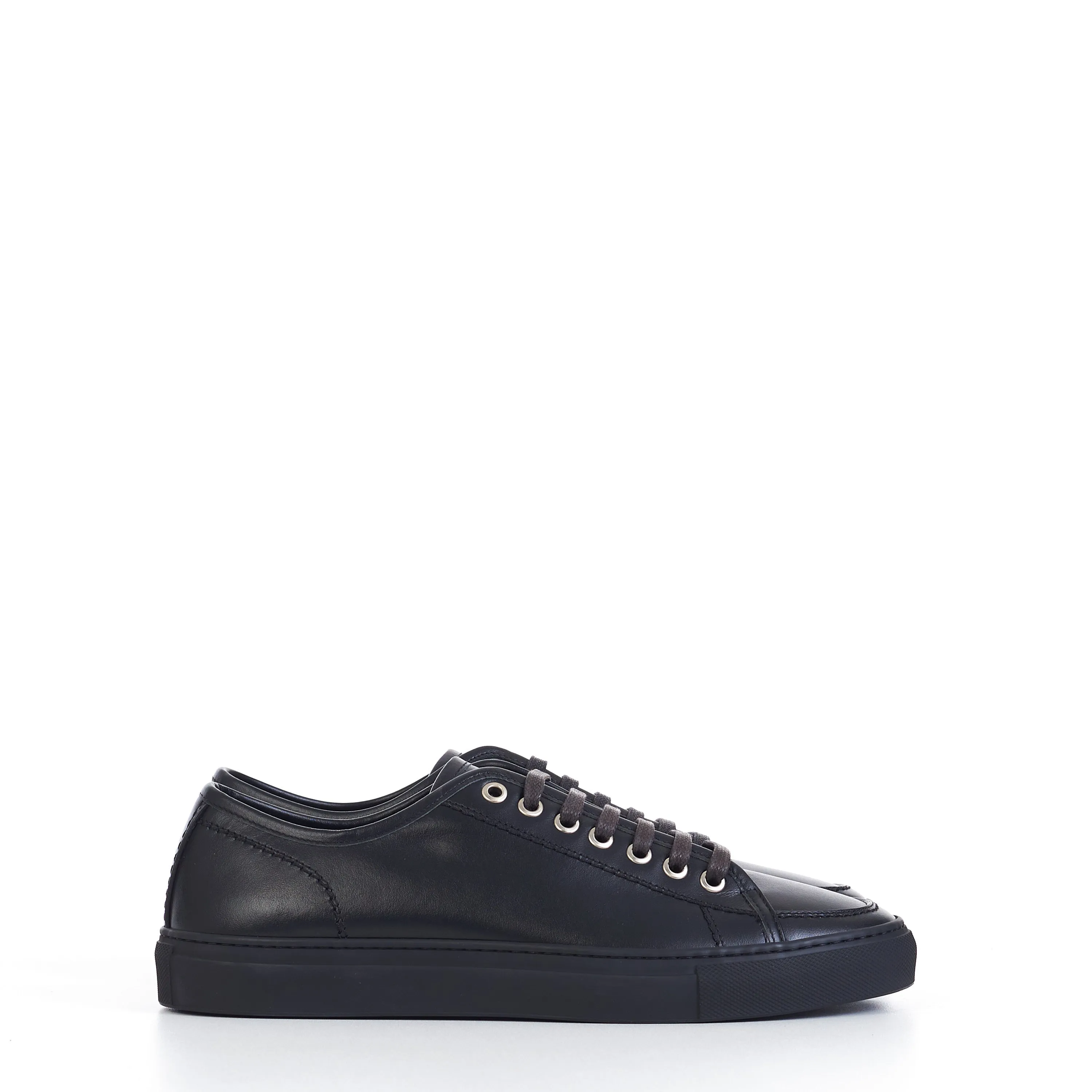 Black Nappa Leather Primevera Sneakers