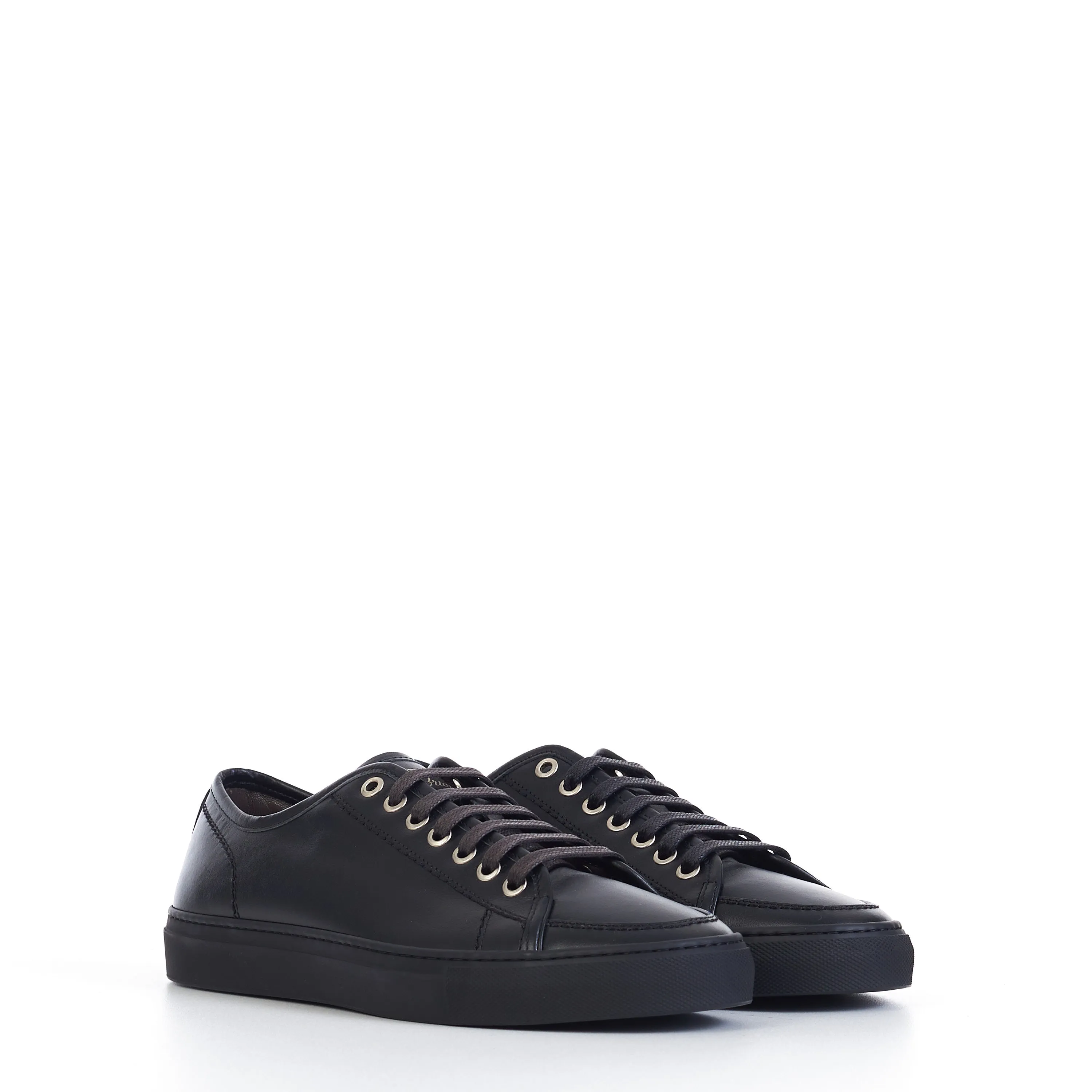 Black Nappa Leather Primevera Sneakers