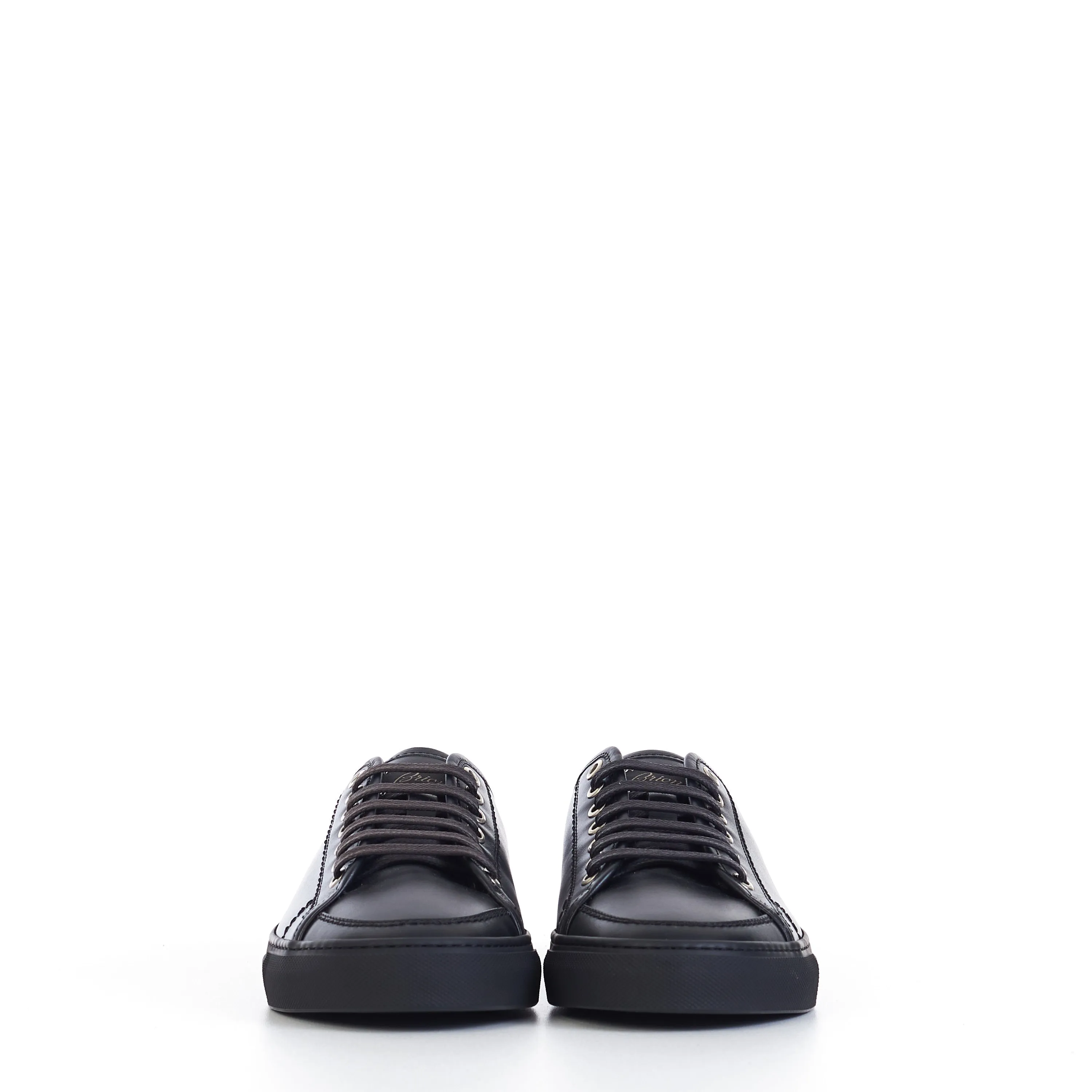 Black Nappa Leather Primevera Sneakers