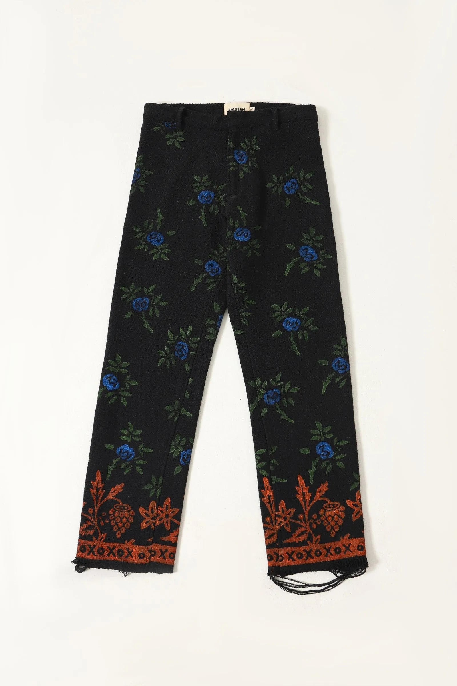 BLOCK PRINTED "GARDEN" PANTS