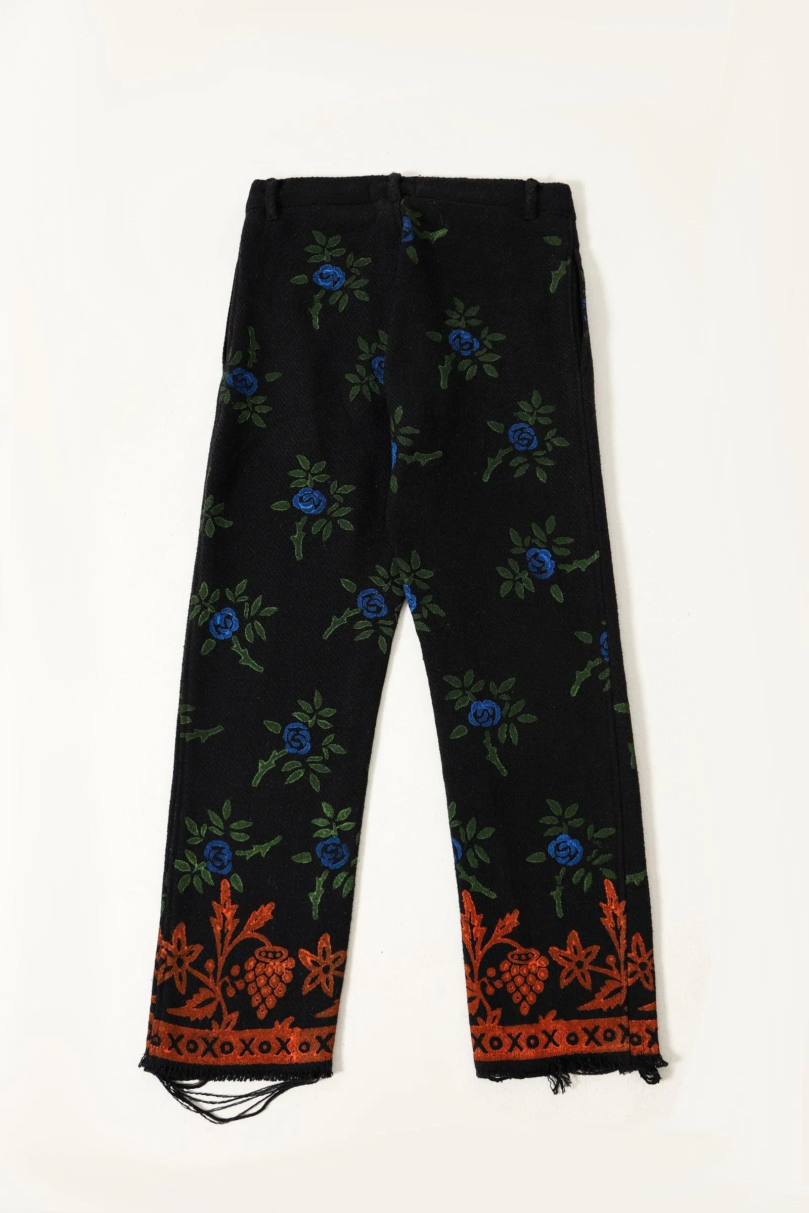 BLOCK PRINTED "GARDEN" PANTS