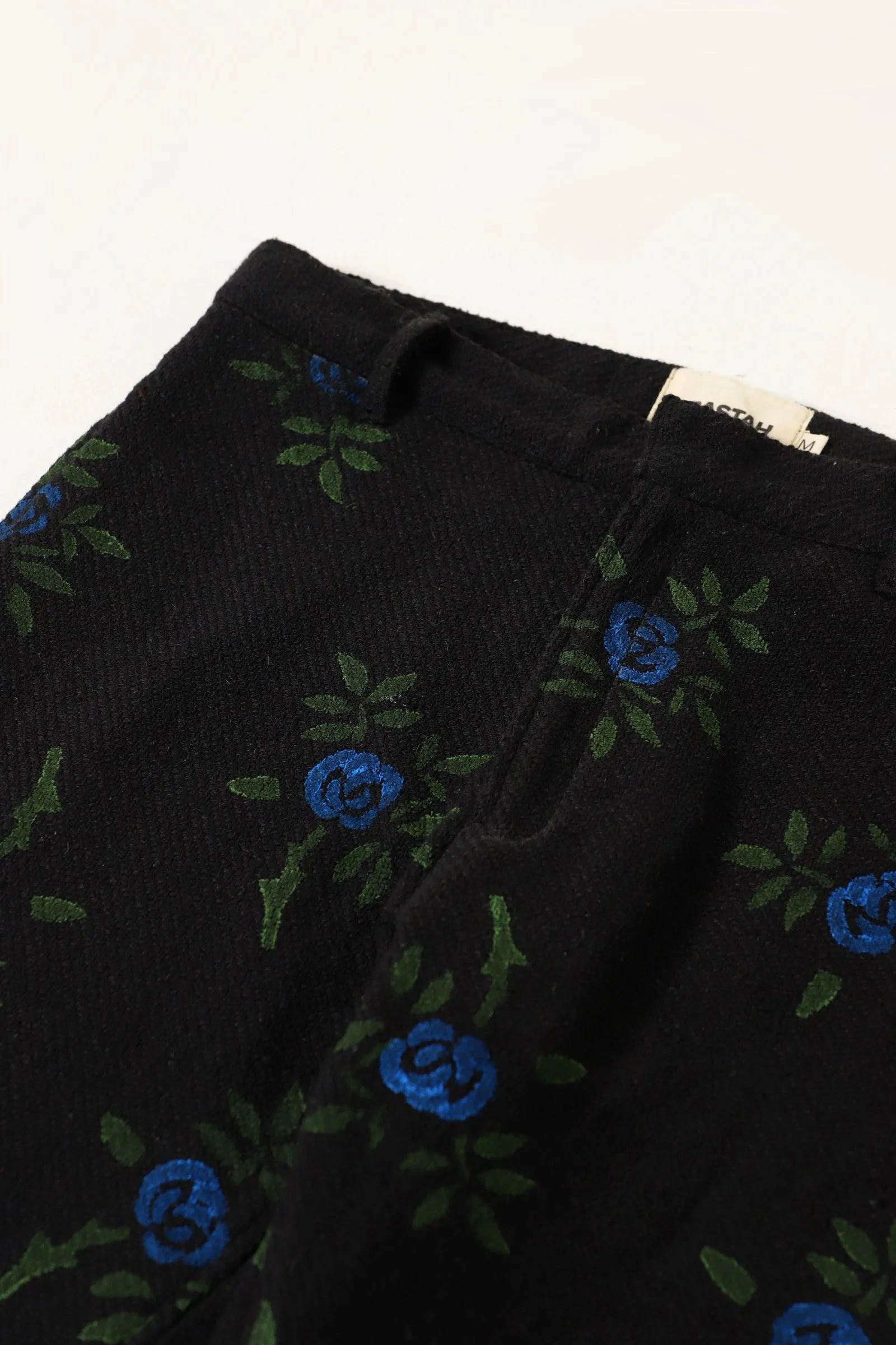 BLOCK PRINTED "GARDEN" PANTS