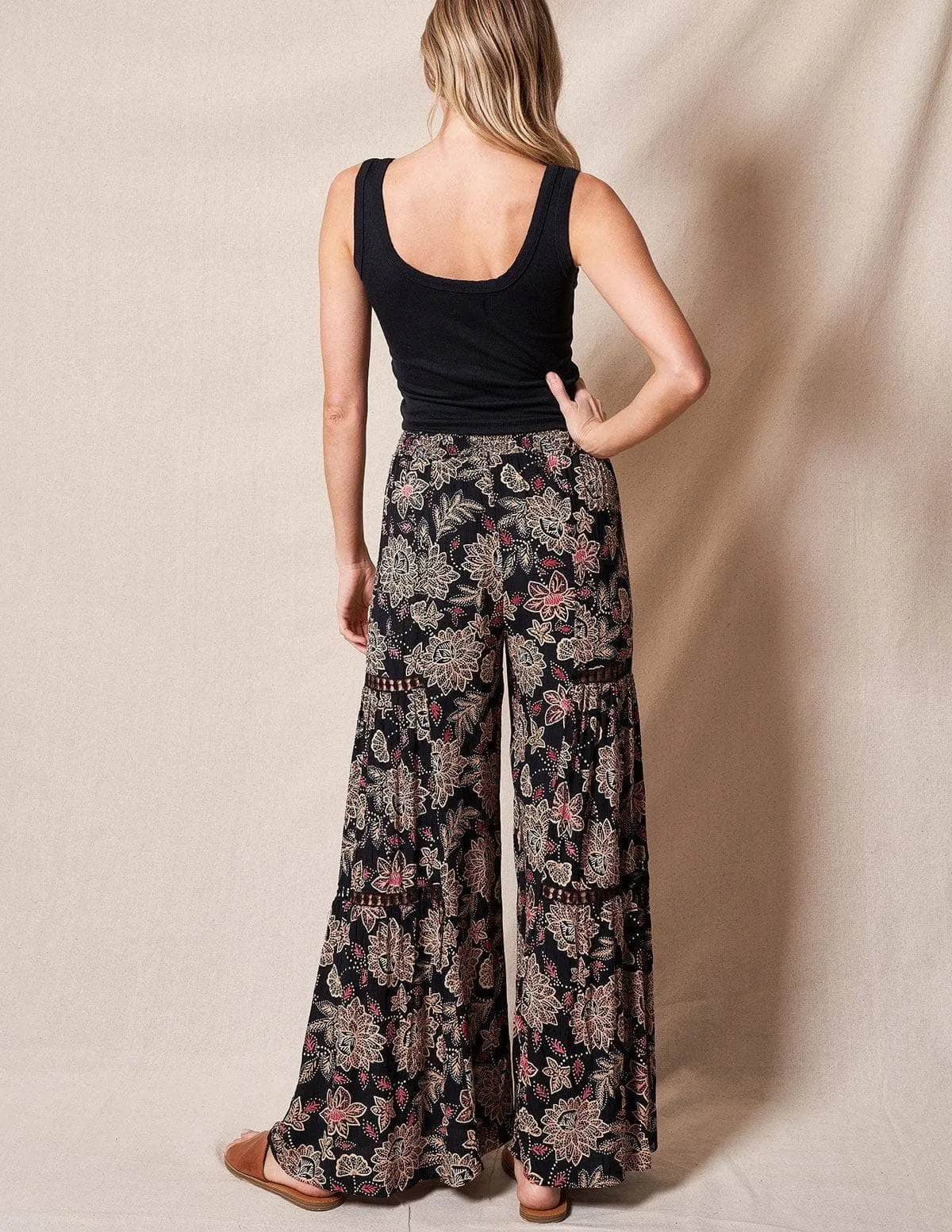 Blossom Palazzo Pants - As-Is-Clearance