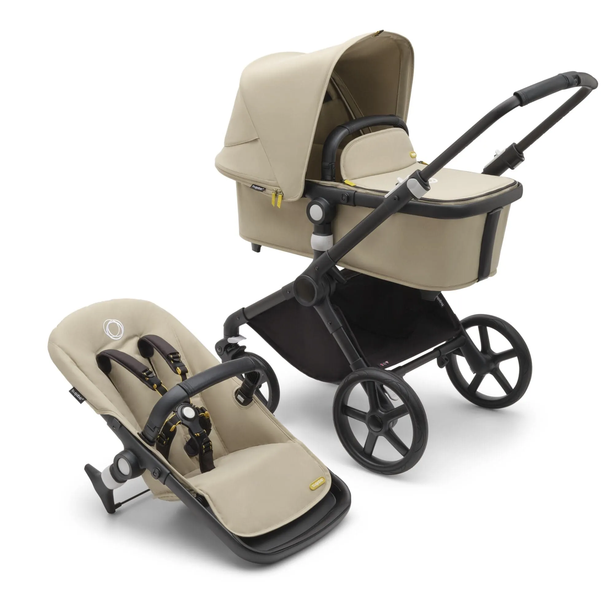 Bugaboo Fox Cub Complete - Black/Desert Beige