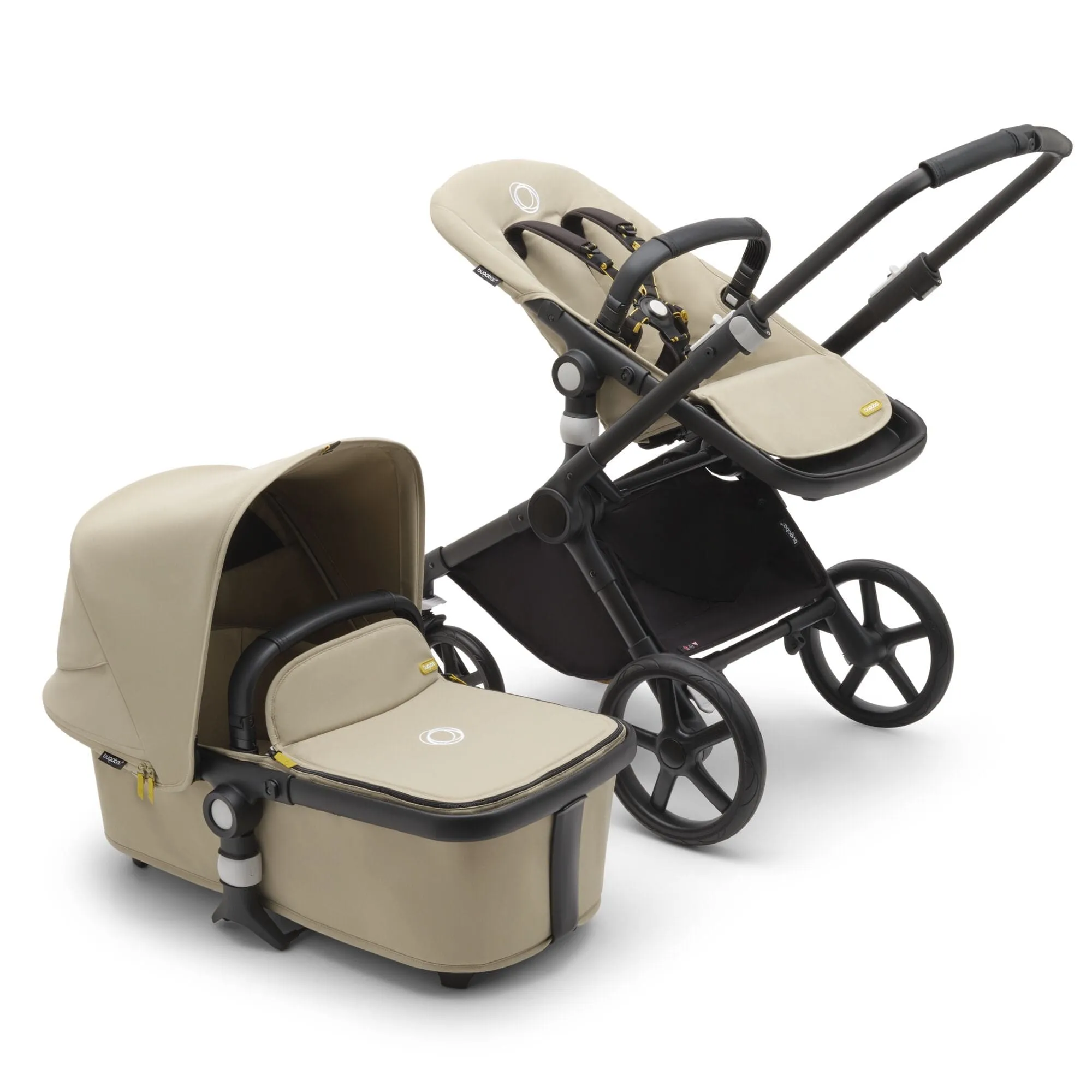 Bugaboo Fox Cub Complete - Black/Desert Beige