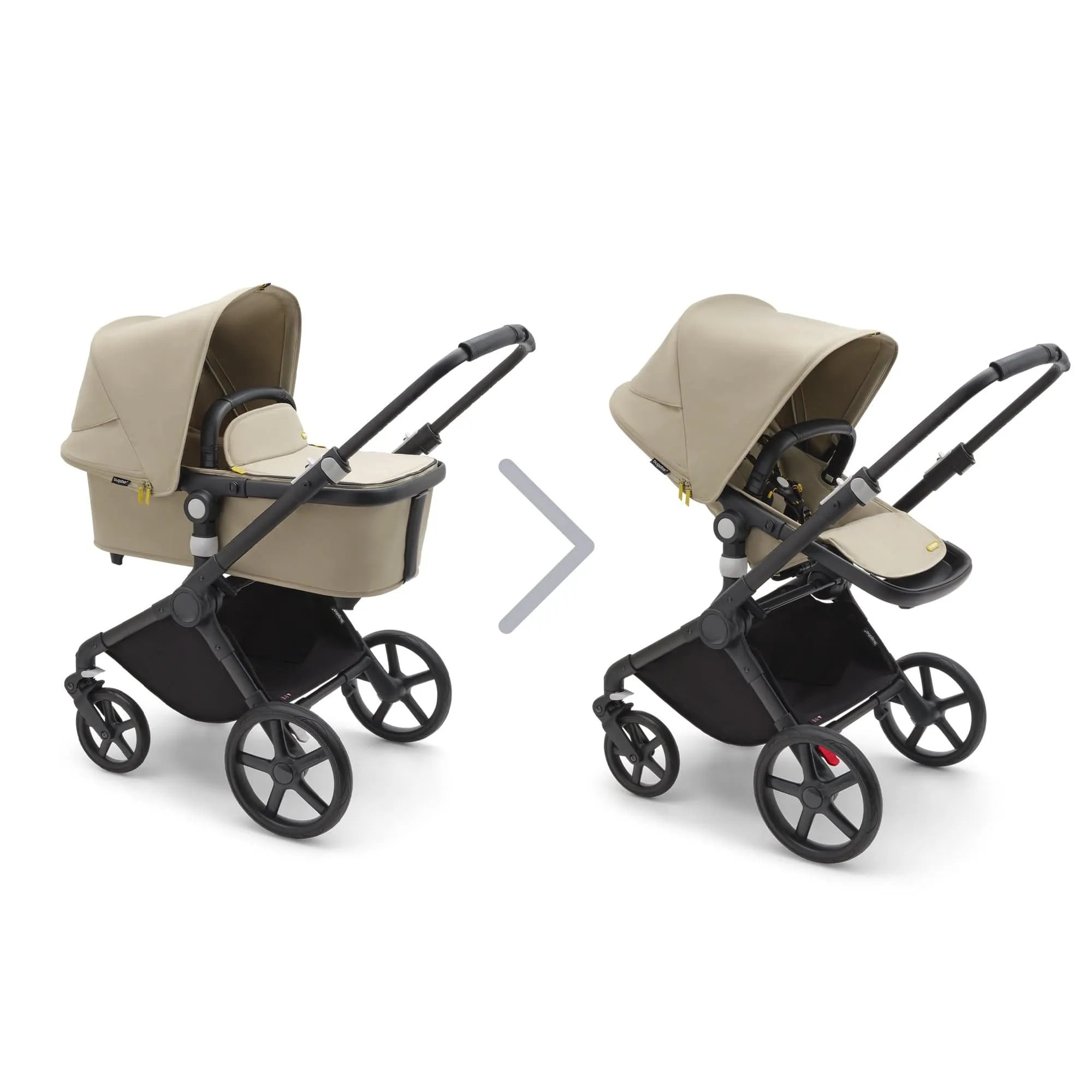 Bugaboo Fox Cub Complete - Black/Desert Beige