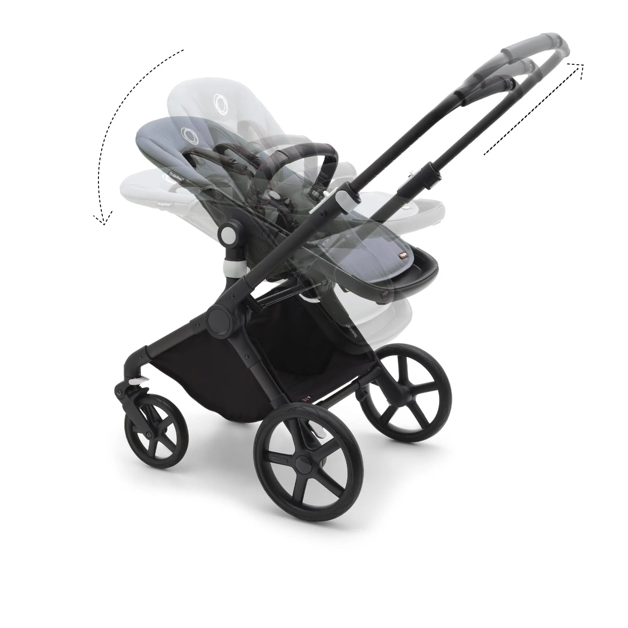 Bugaboo Fox Cub Complete - Black/Stormy Blue