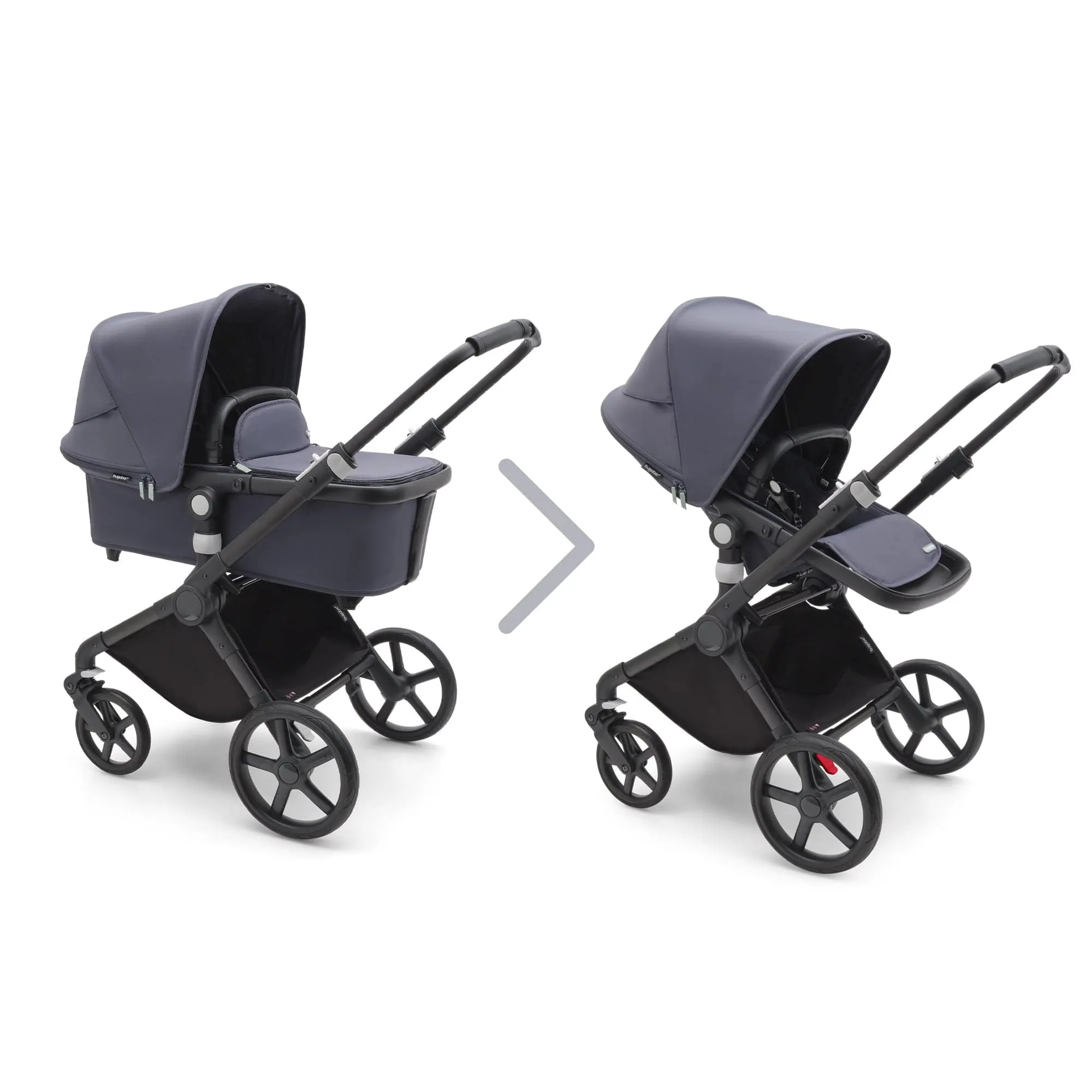 Bugaboo Fox Cub Complete - Black/Stormy Blue