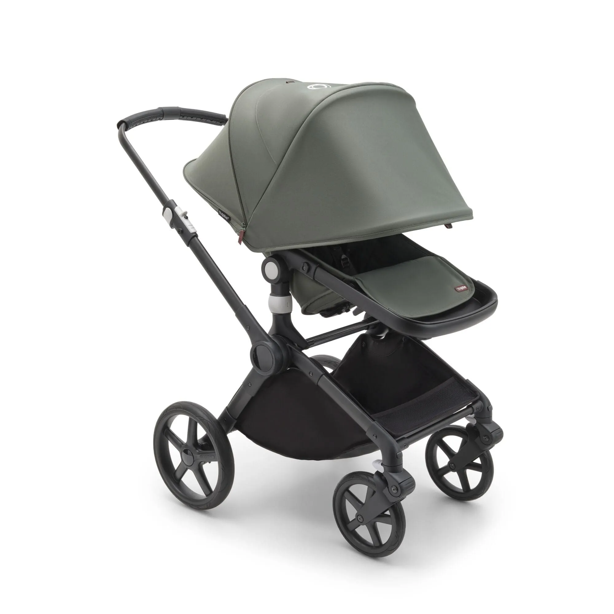 Bugaboo Fox Cub Essential Bundle - Black/Forest Green