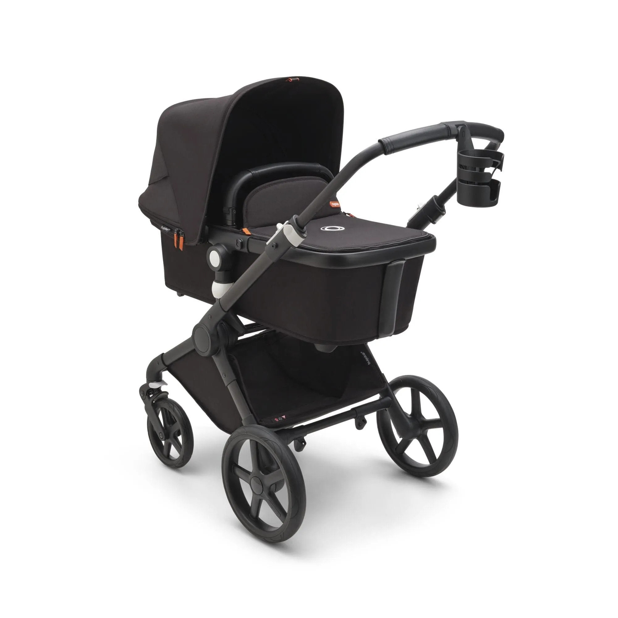 Bugaboo Fox Cub Essential Bundle - Black/Midnight Black