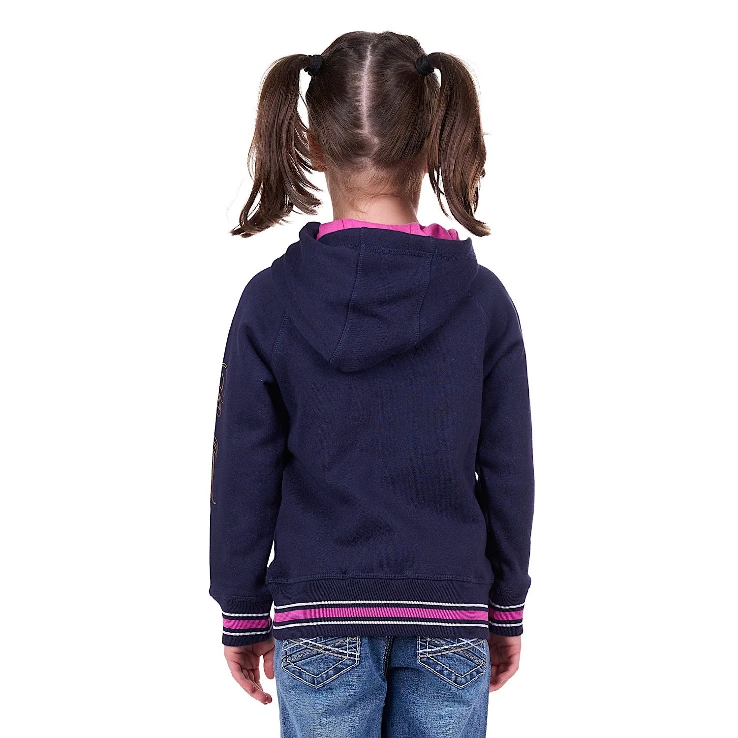 Bullzye Girl's Arden Pullover Hoodie Dark Navy