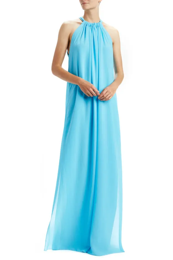 Capri Blue Sleeveless Tent Dress