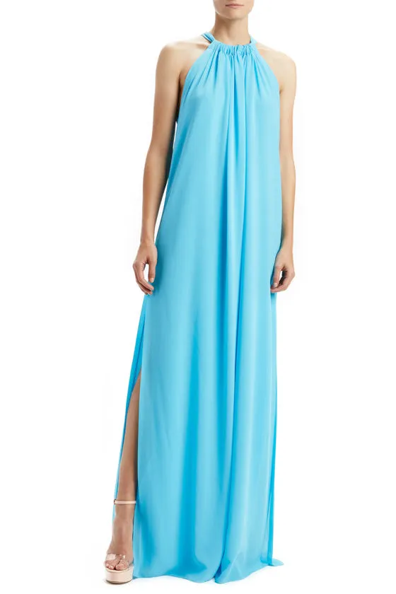 Capri Blue Sleeveless Tent Dress