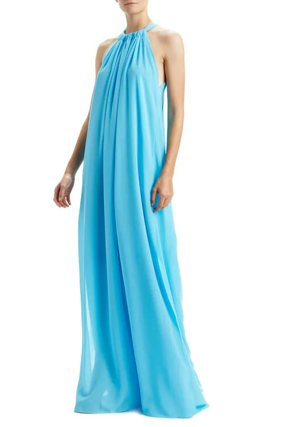 Capri Blue Sleeveless Tent Dress