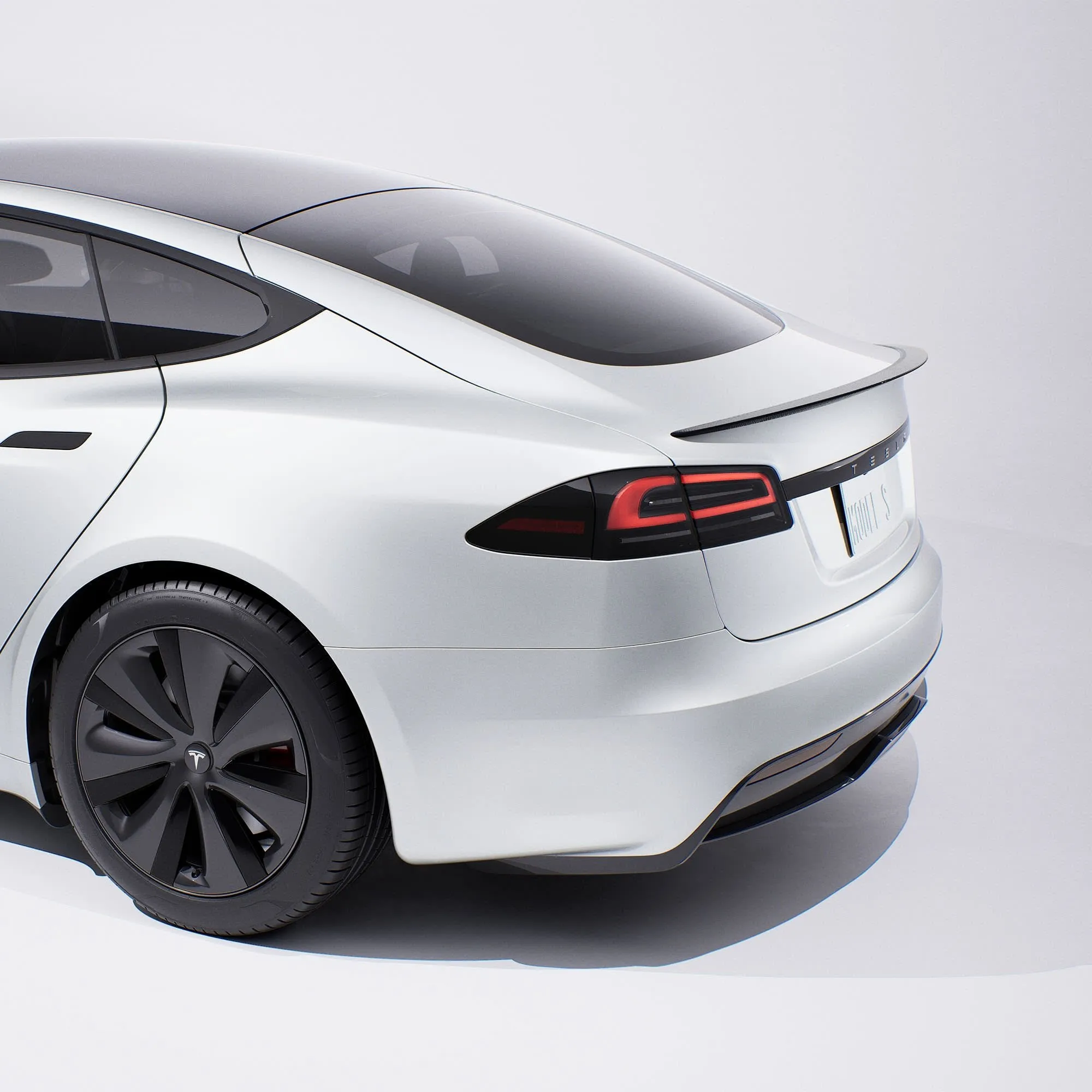 Carbon Fiber Spoiler Performance OEM Style for Tesla Model S 2014-2024