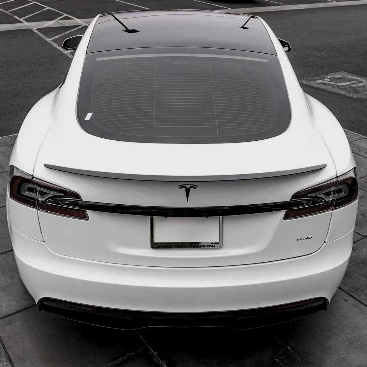 Carbon Fiber Spoiler Performance OEM Style for Tesla Model S 2014-2024