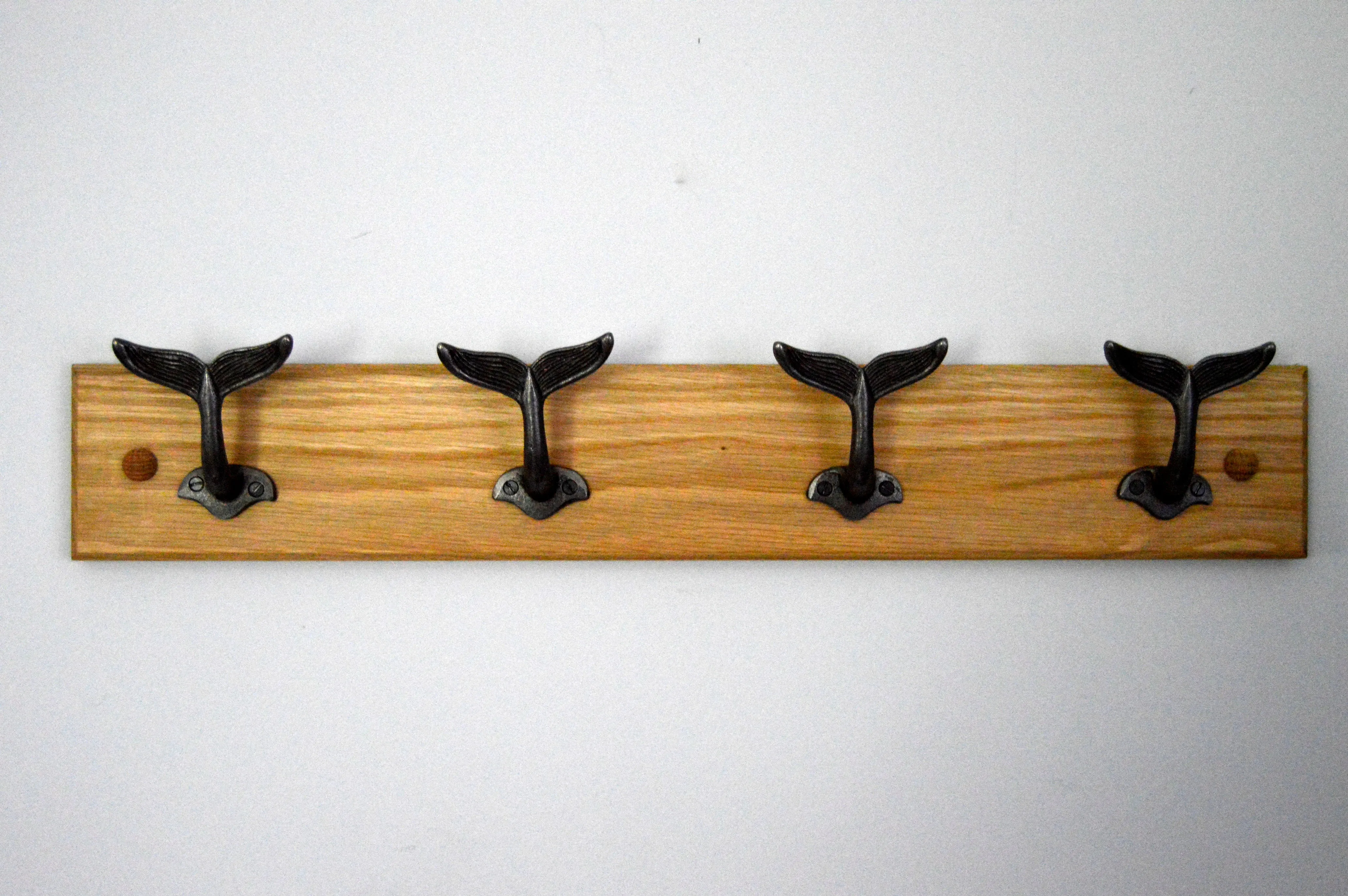 Cast Iron Whale Tail Coat Hooks