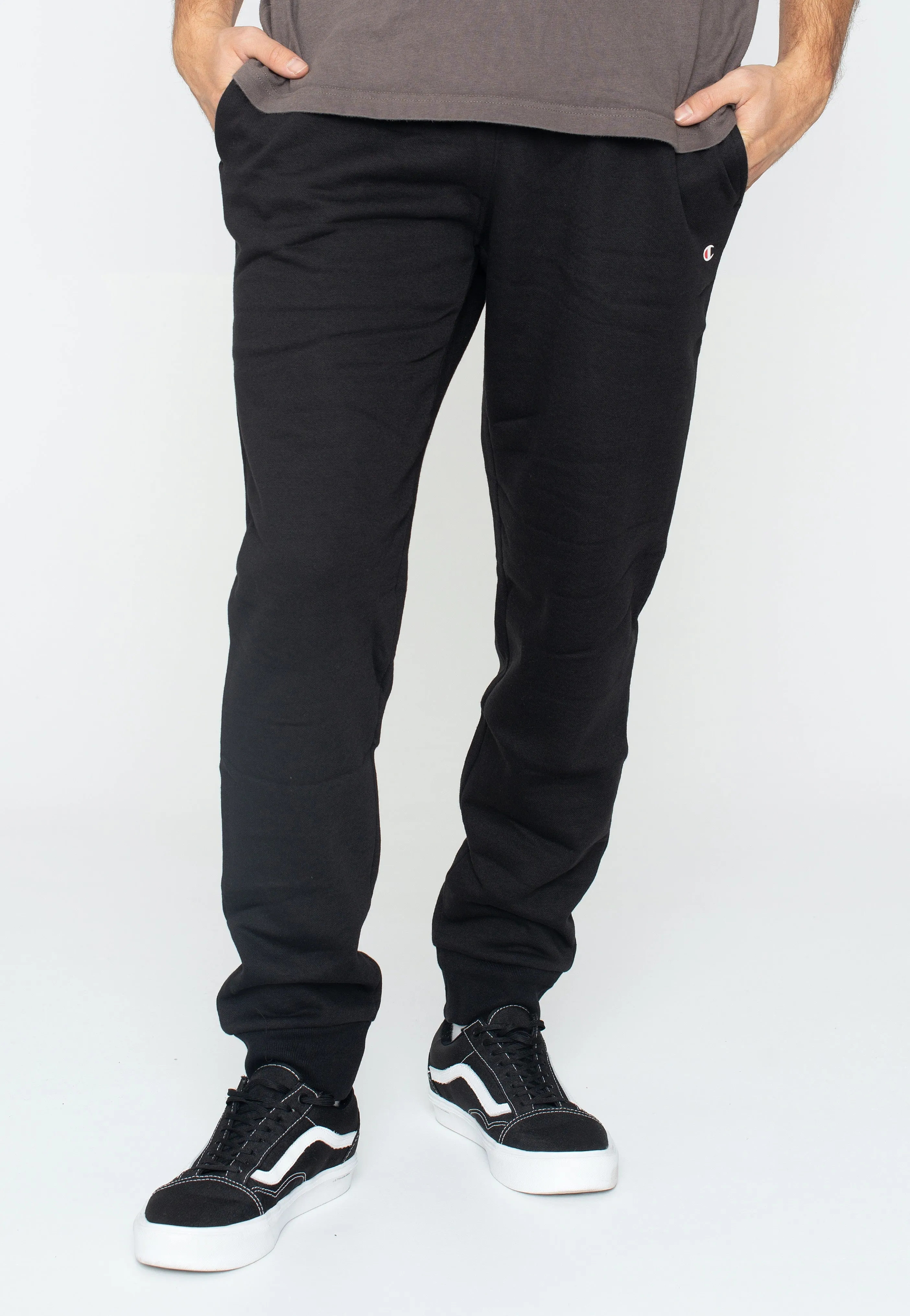 Champion - Rib Cuff Black Beauty - Sweat Pants