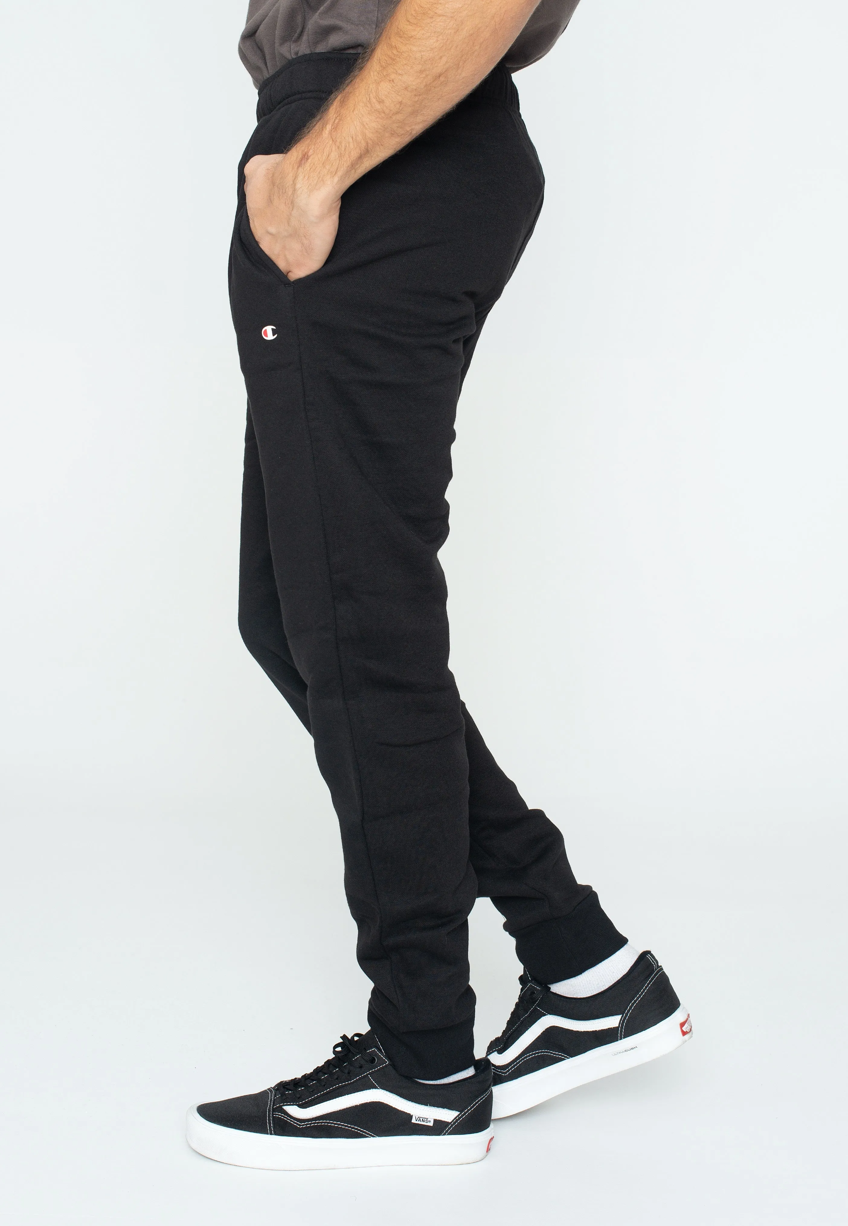 Champion - Rib Cuff Black Beauty - Sweat Pants