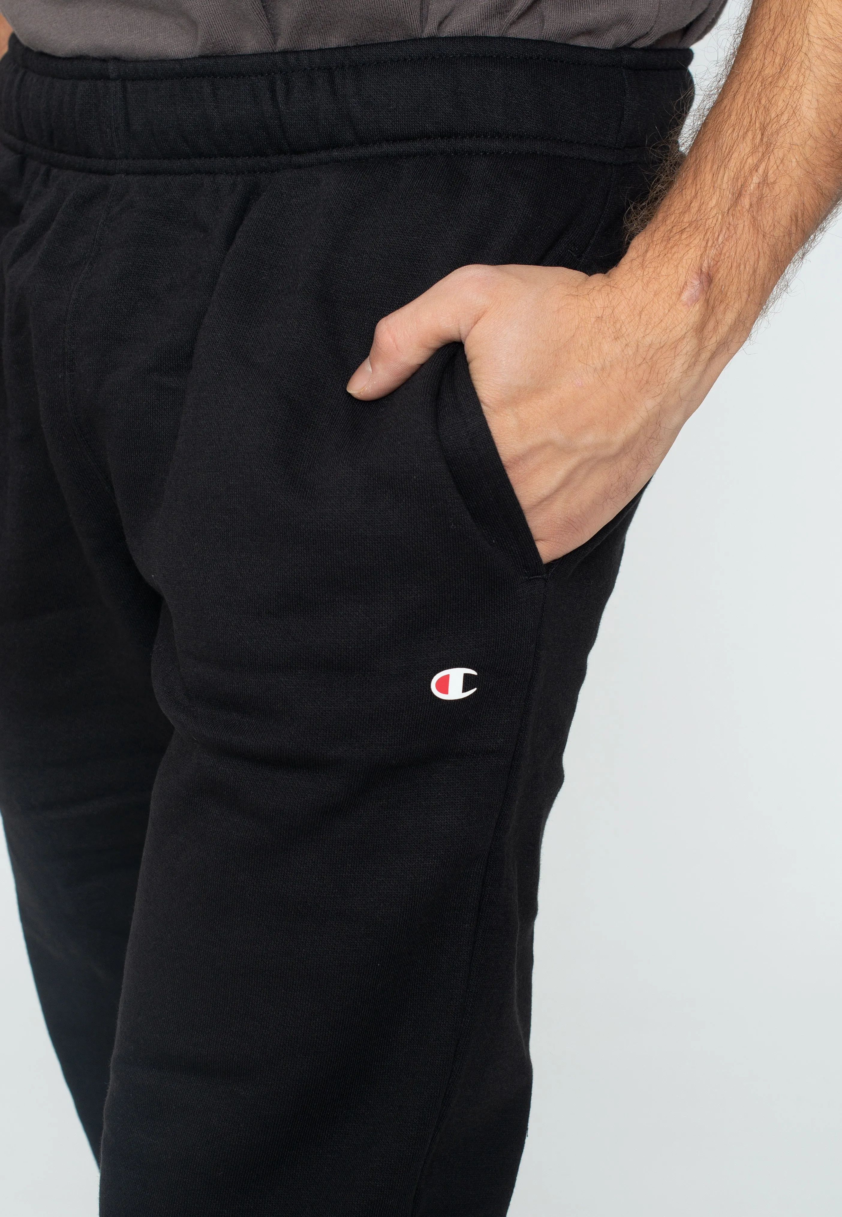 Champion - Rib Cuff Black Beauty - Sweat Pants