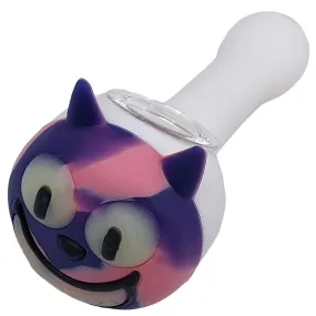 Cheshire Cat Silicone Hand Pipe