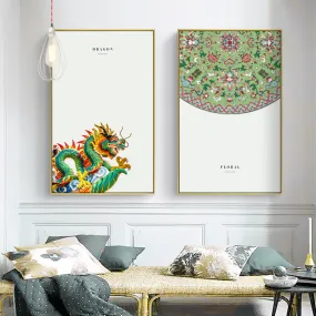 Chinese Wall Art With Frame