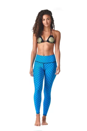 Cobalt Mermaid Legging