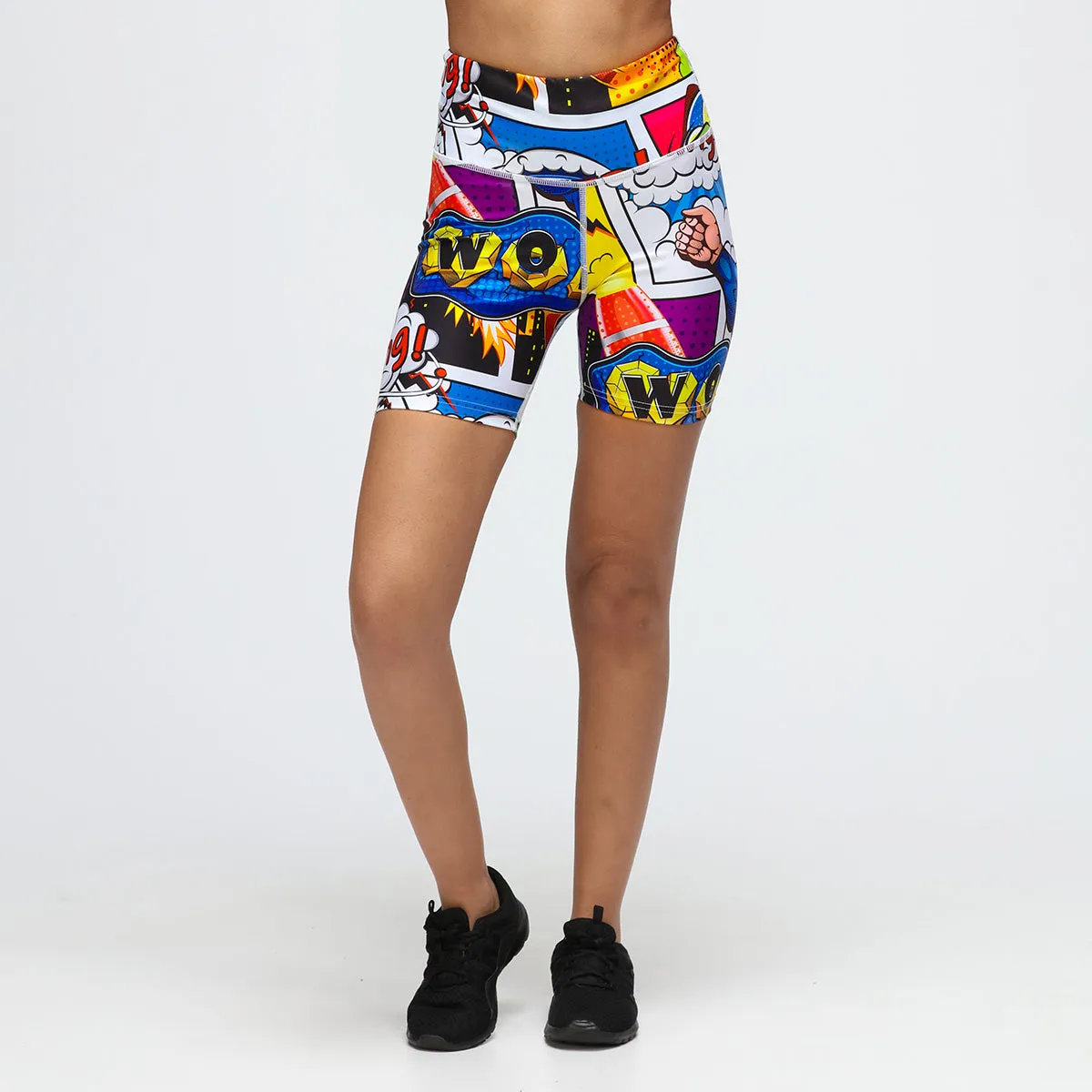 Comic Book Running Shorts