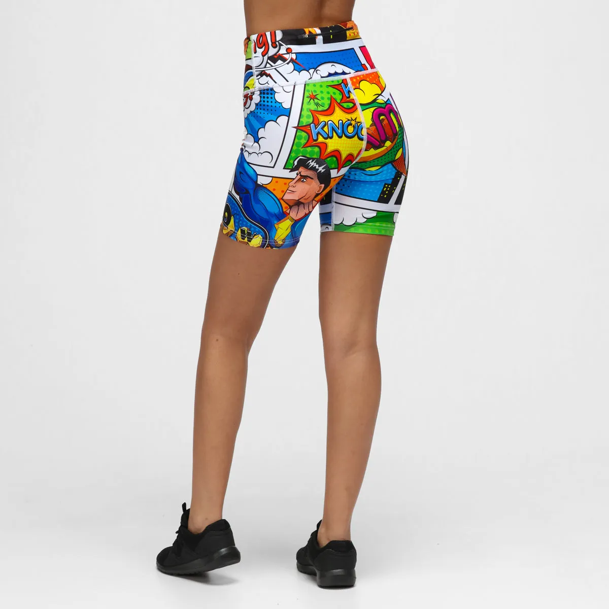 Comic Book Running Shorts