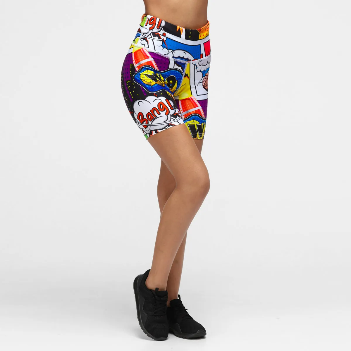 Comic Book Running Shorts