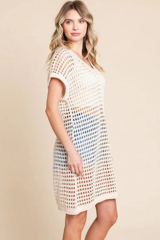 Crochet Tunic Dress/Top