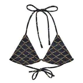 Curse of Cortes Recycled String Bikini Top