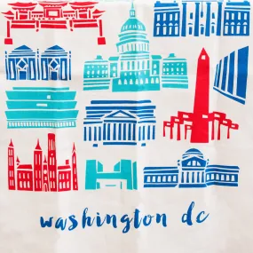 D.C. Architecture Tea Towel